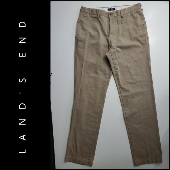 lands end chinos mens